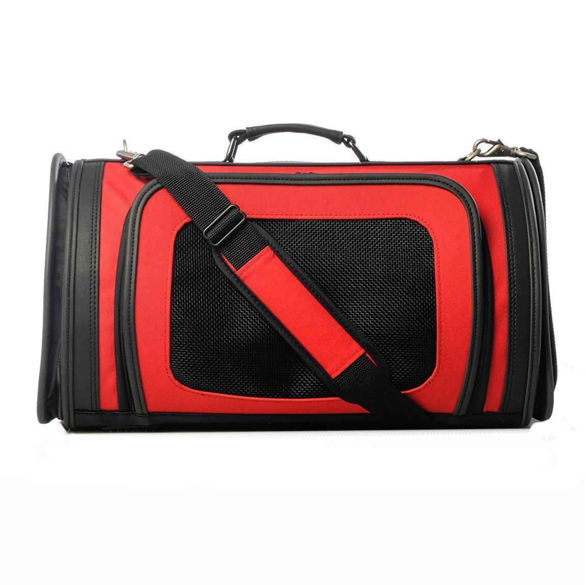 Petote Kelle Dog Carrier in Red