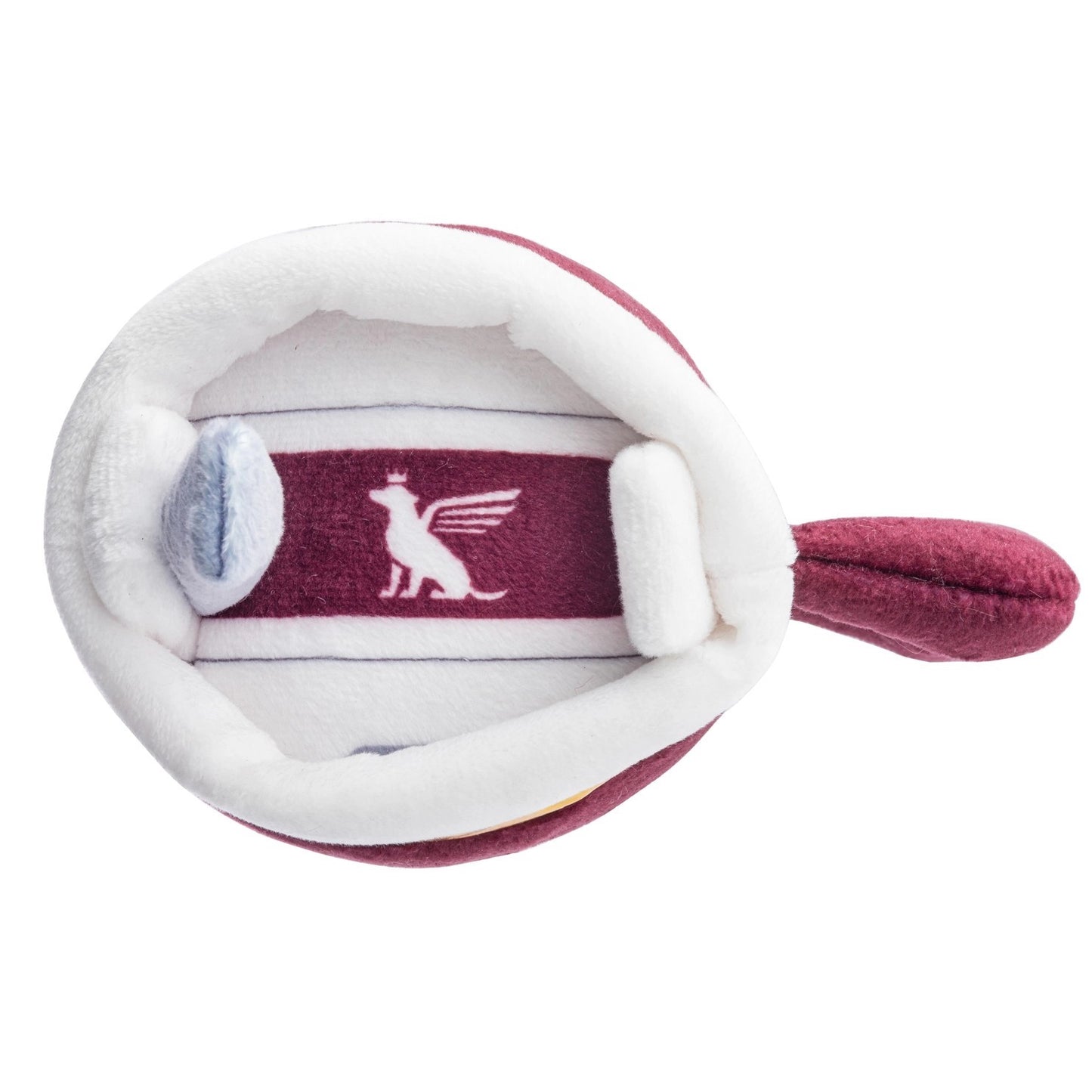 Snuggly Cup Squeaky Plush Dog Toy