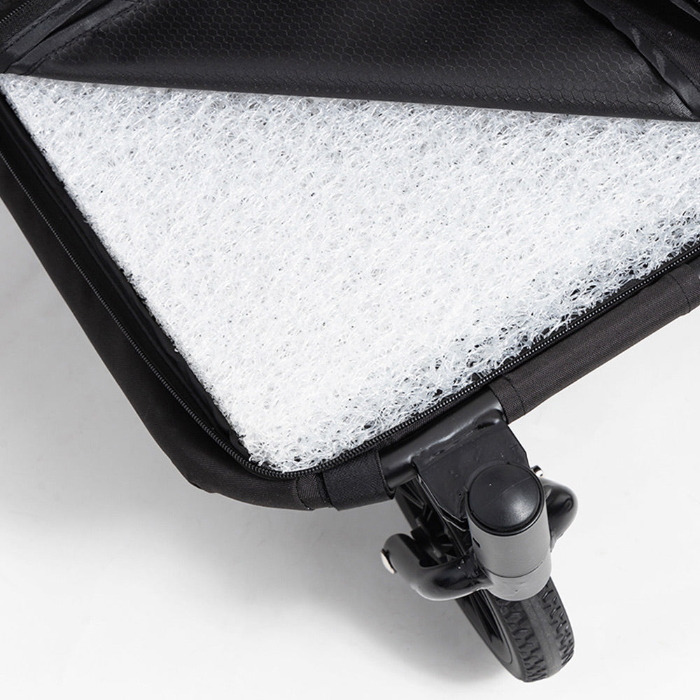 Ibiyaya Grand Cruiser Large Dog Stroller 4-Wheel Foldable Big Dog Stroller for Large Breeds, Elderly & Injured Pets