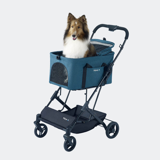 Ibiyaya Essential Travois XL Pet Stroller with Detachable Carrier