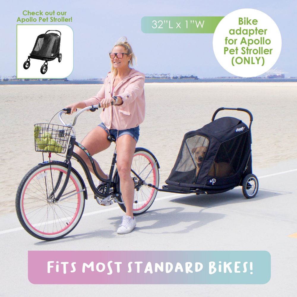 Petique Bike Adapter for Apollo Dog Stroller Only