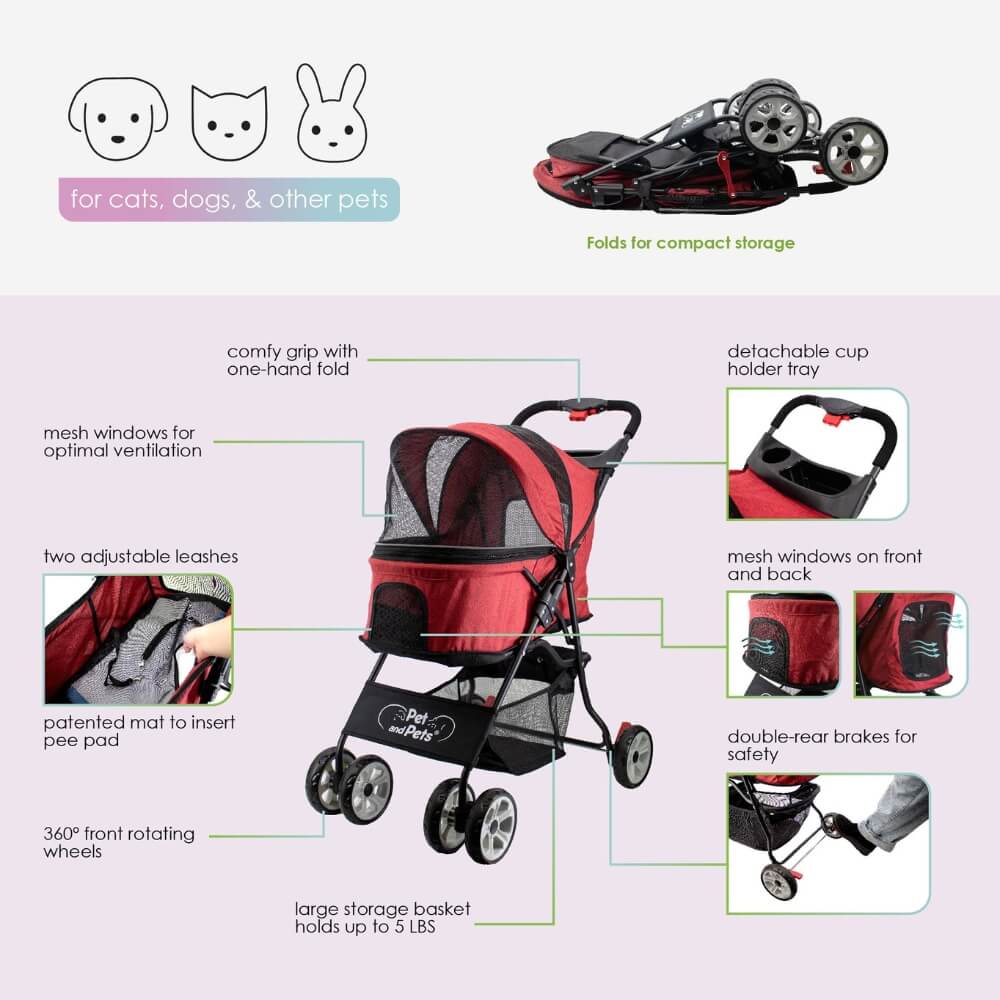 Petique Catalina Pet Stroller