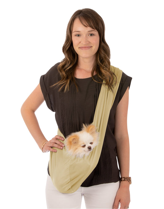 Susan Lanci Mesh Dog Sling Carrier for Small and Medium Dogs