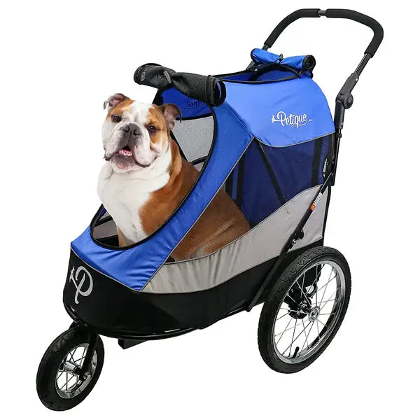 large dog jogging stroller Petique Trailblazer Dog Jogger