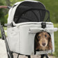Ibiyaya Tinker Detachable Pet Stroller – Compact Buggy for Cats & Small Dogs