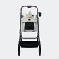 Ibiyaya Tinker Detachable Pet Stroller – Compact Buggy for Cats & Small Dogs