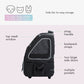 Petique 5-in-1 Airline Approved Dog Carrier with Wheels for In Cabin