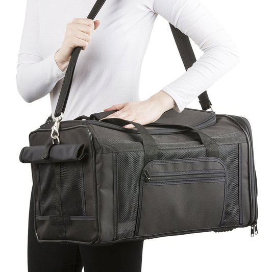 Petote Carle Airline Dog Carrier In Cabin
