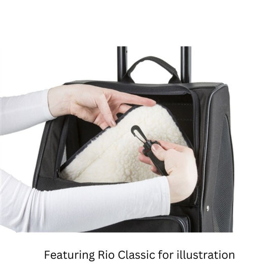 Petote Rio Airline Approved Dog Carrier with Wheels for Plane – Pousse ...