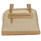 Canine Styles Cargo Dog Carrier Leather Trim Beige Nylon