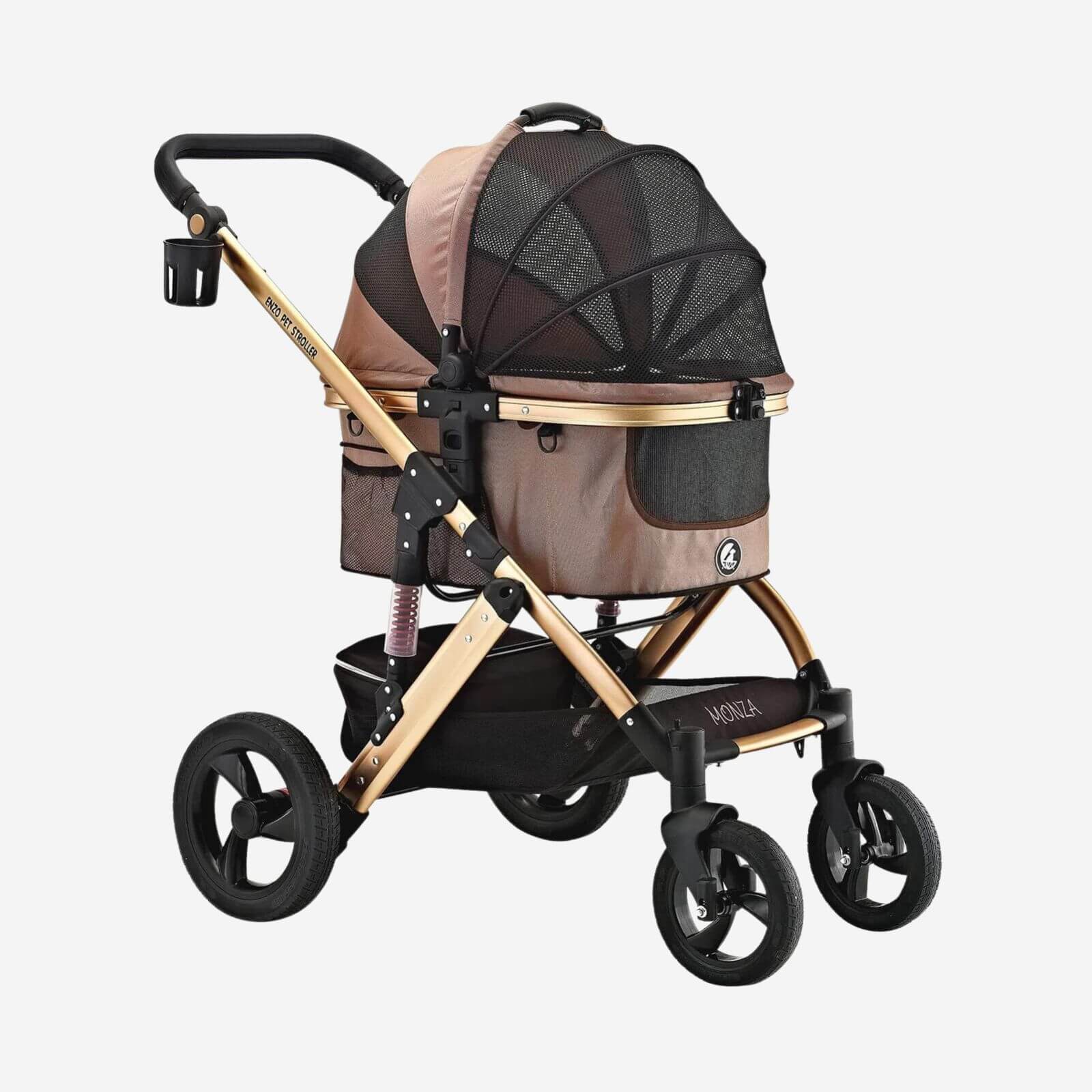 luxury dog stroller Enzo Pet Stroller Monza Luxury 3-in-1 Stroller, Travel Carrier, Car Seat For Pets