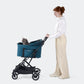 Ibiyaya Essential Travois XL Pet Stroller with Detachable Carrier