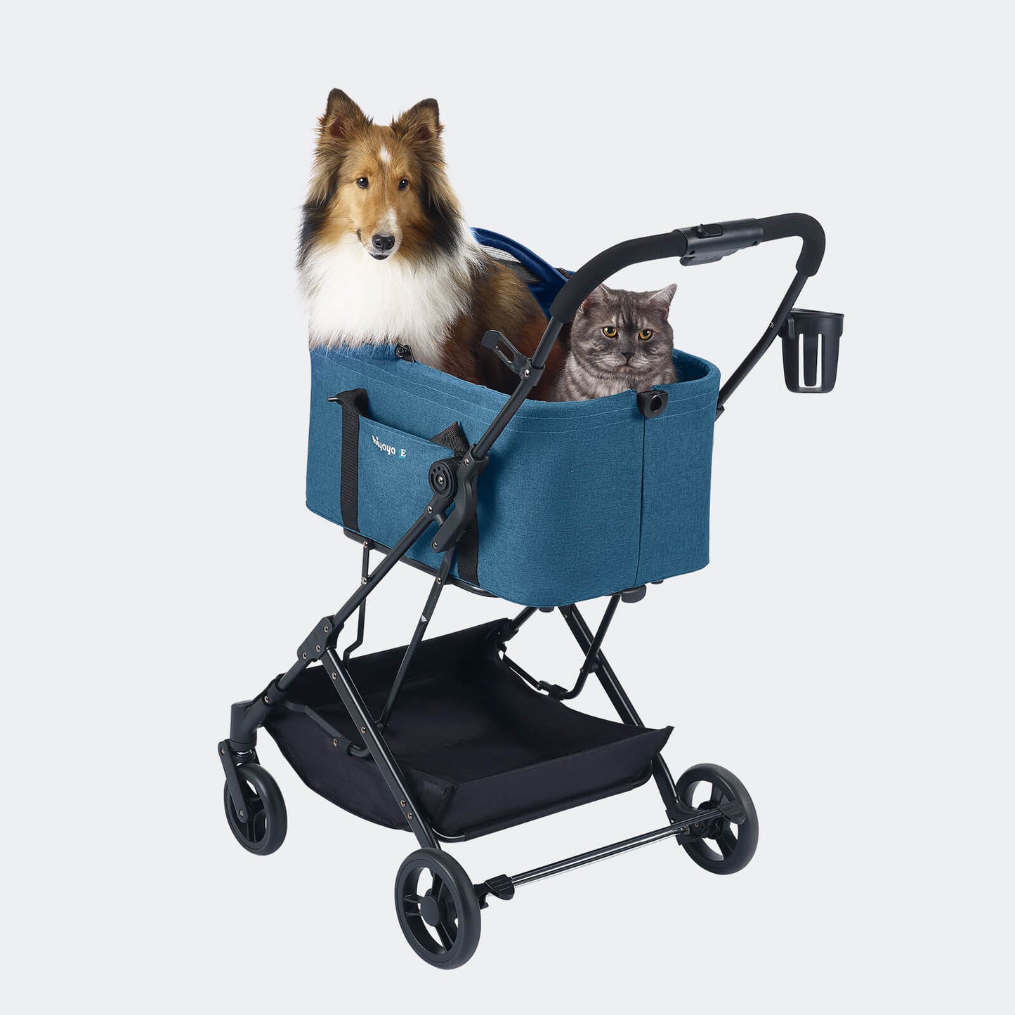 Ibiyaya Essential Travois XL Pet Stroller with Detachable Carrier
