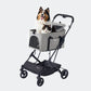 Ibiyaya Essential Travois XL Pet Stroller with Detachable Carrier