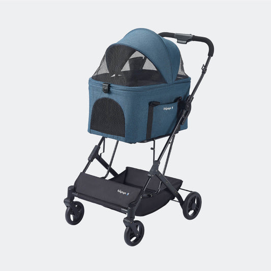 Ibiyaya Essential Travois XL Pet Stroller with Detachable Carrier