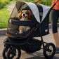 Pet Gear NO-ZIP Jogger XL Dog Stroller for Large Dogs & Multiple Pets