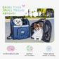 Petique Backpacker Pet Carrier Travel Backpack
