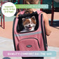 Petique Backpacker Pet Carrier Travel Backpack