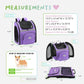 Petique Backpacker Pet Carrier Travel Backpack