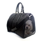 Petote Dog Carrier JL Duffel Quilted Luxe Black