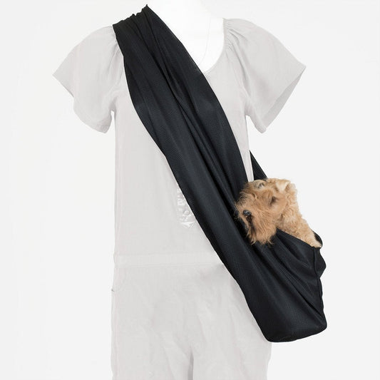 Susan Lanci Mesh Dog Sling Carrier for Small and Medium Dogs - Lightweight, Breathable, & Washable