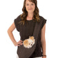 Susan Lanci Mesh Dog Sling Carrier for Small and Medium Dogs - Lightweight, Breathable, & Washable