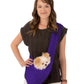 Susan Lanci Mesh Dog Sling Carrier for Small and Medium Dogs - Lightweight, Breathable, & Washable