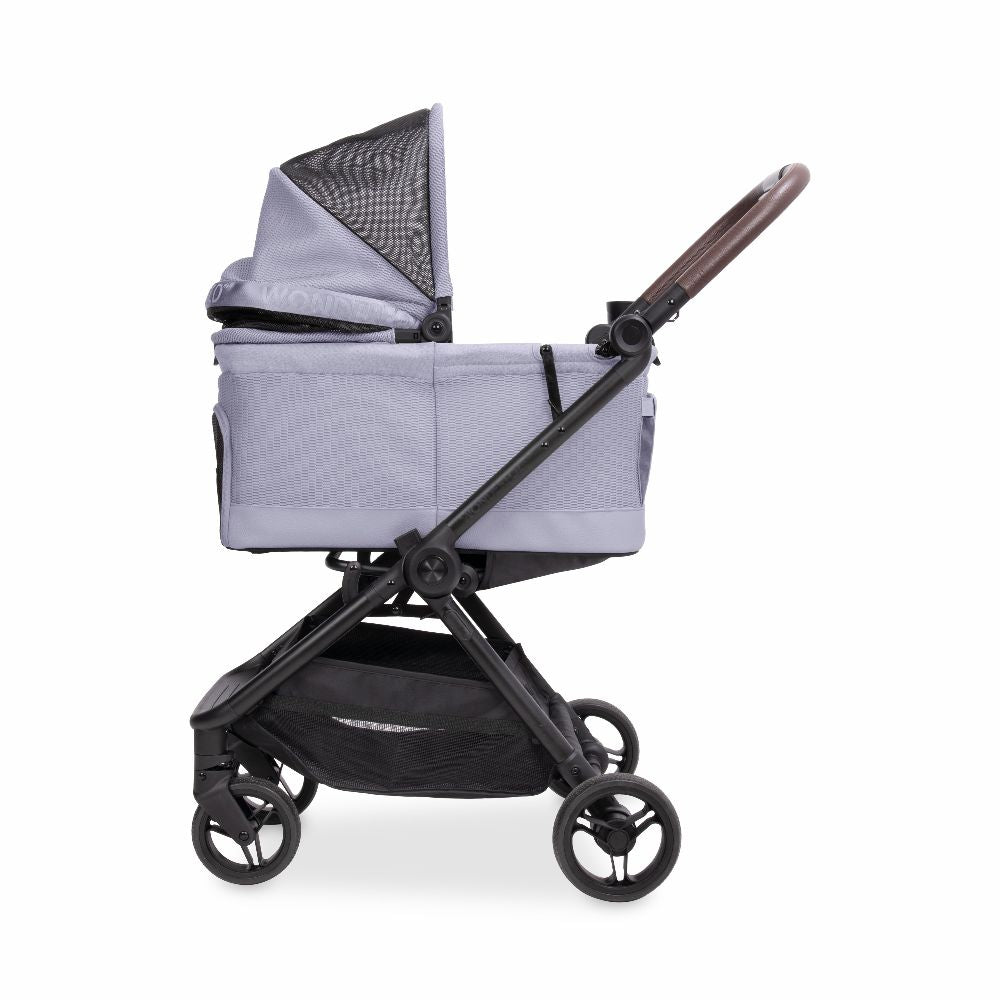 WonderFold Bella Pet Stroller | Lightweight One-Hand Automatic Folding Dog & Cat Stroller