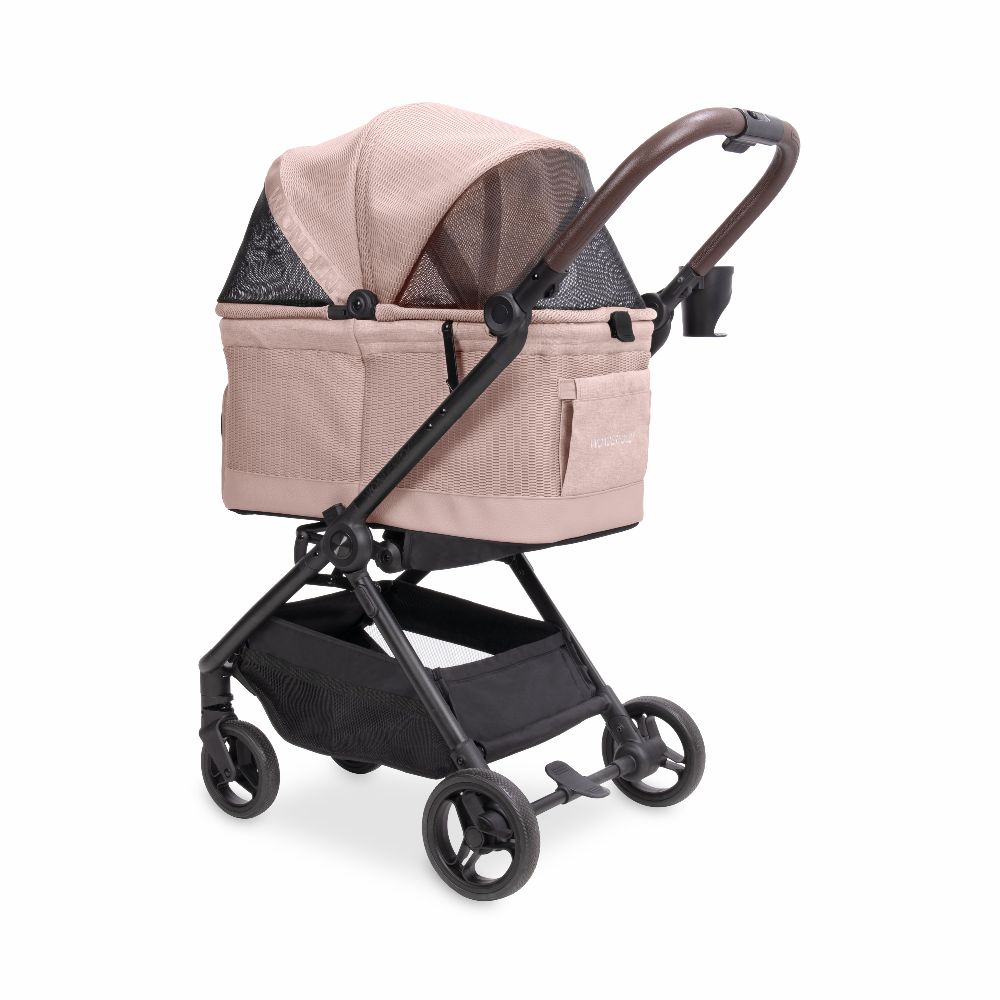 WonderFold Bella Pet Stroller | Lightweight One-Hand Automatic Folding Dog & Cat Stroller