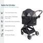 WonderFold Bella Pet Stroller with AutoFold Technology on a white background
