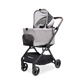 WonderFold Bella Pet Stroller Gray and black 
