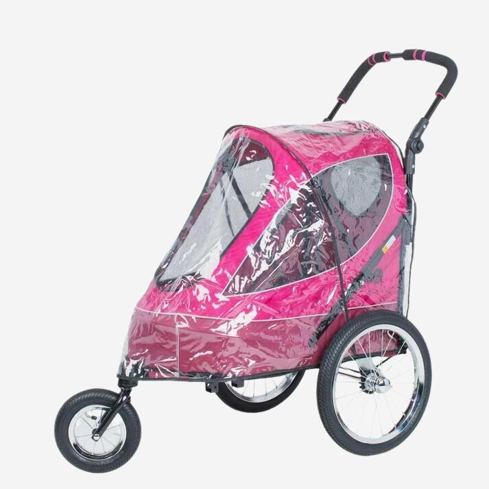 plastic cover for jogging stroller Petique Rain Cover for Petique Pet Joggers – Pousse Pitou