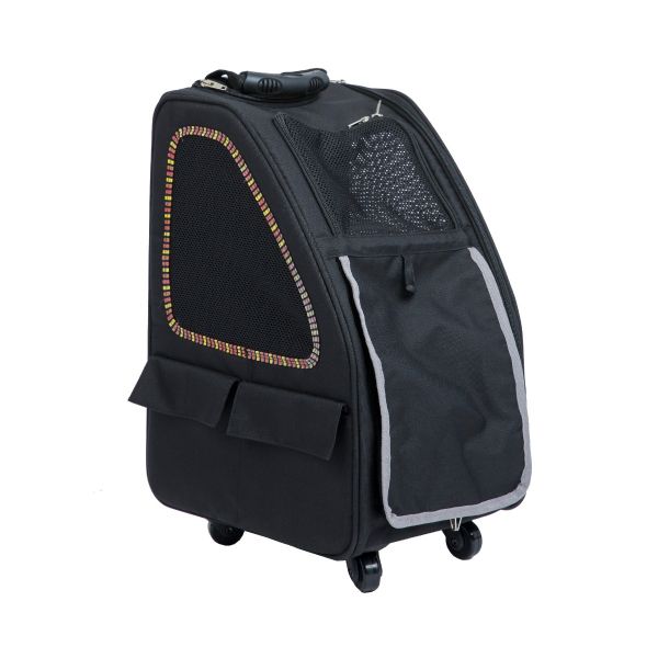 dog stroller backpack Petique 5-in-1 Dog Stroller and Carrier Free Shipping to USA – Pousse Pitou