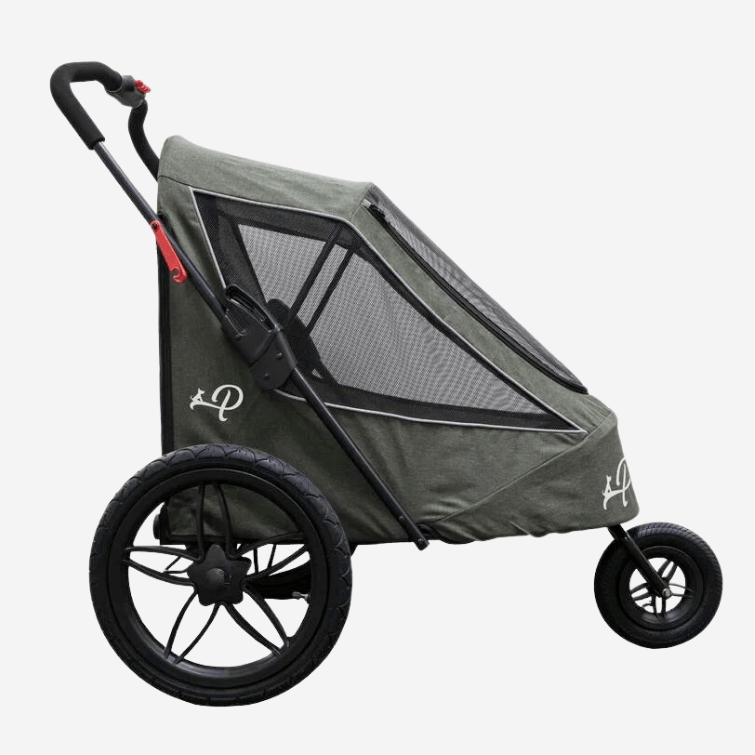 pet jogging stroller reviews Petique Breeze Jogger for Large Dogs Free Shipping to USA – Pousse Pitou