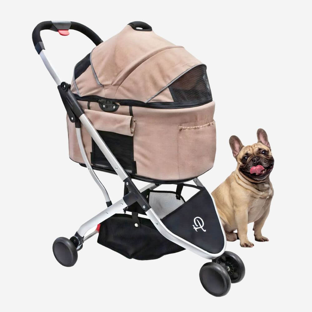 dog stroller usa Petique Newport Dog Stroller 3-in-1 Travel System